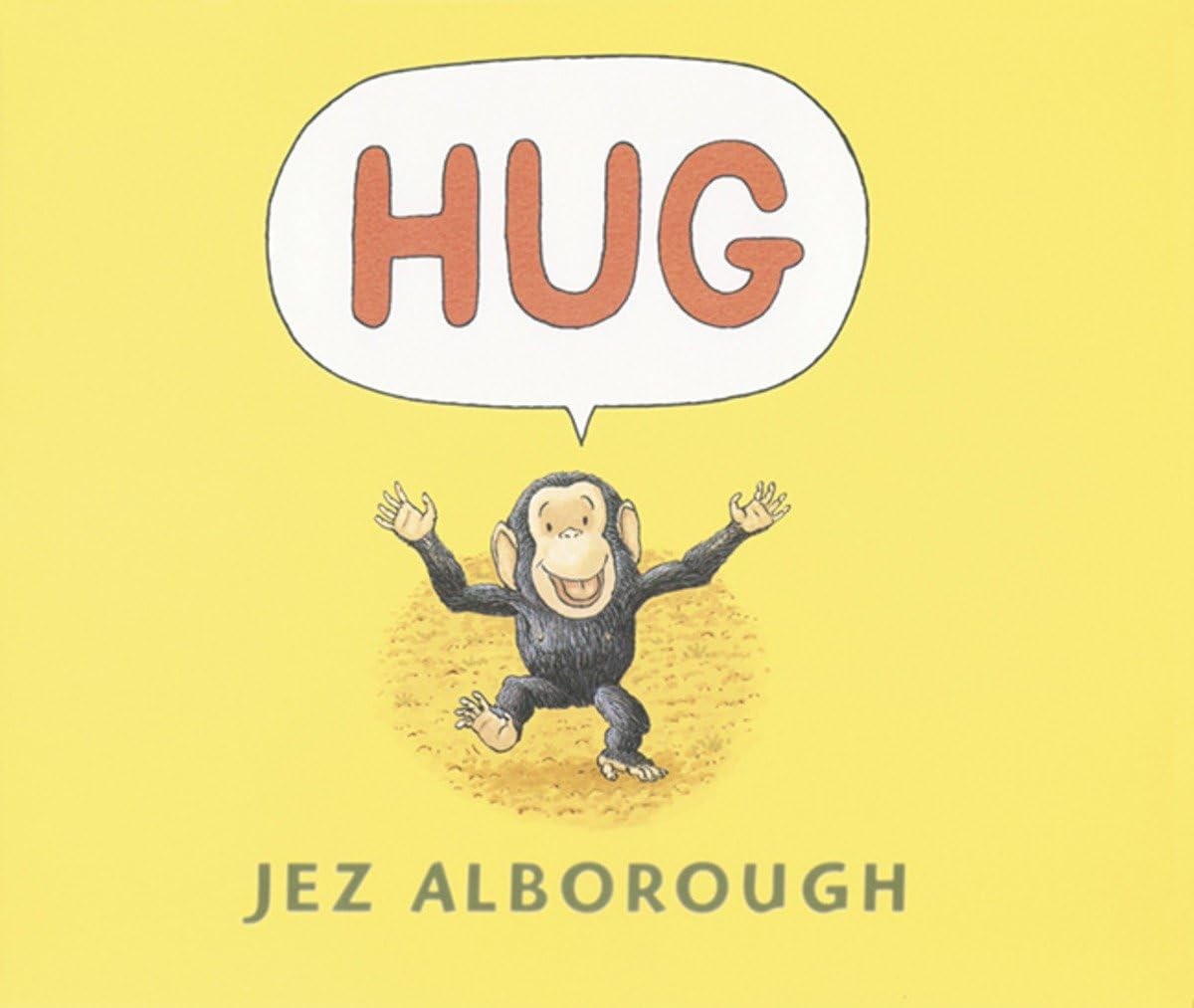 Hug Oversized Board Book – Alborough, Jez – Good – See condition notes