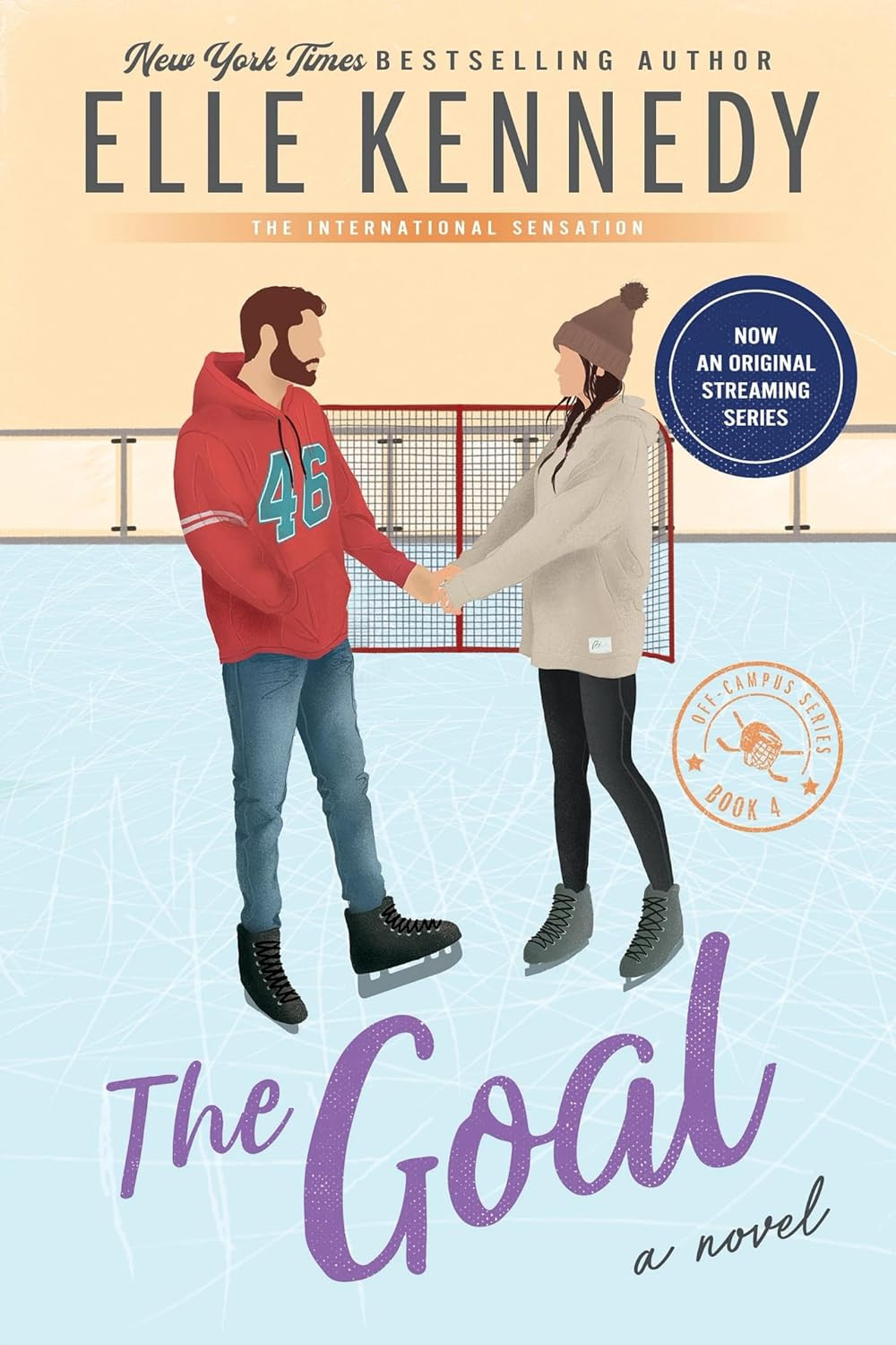 The Goal Off-Campus Book 4 Paperback Romance Novel by Elle Kennedy